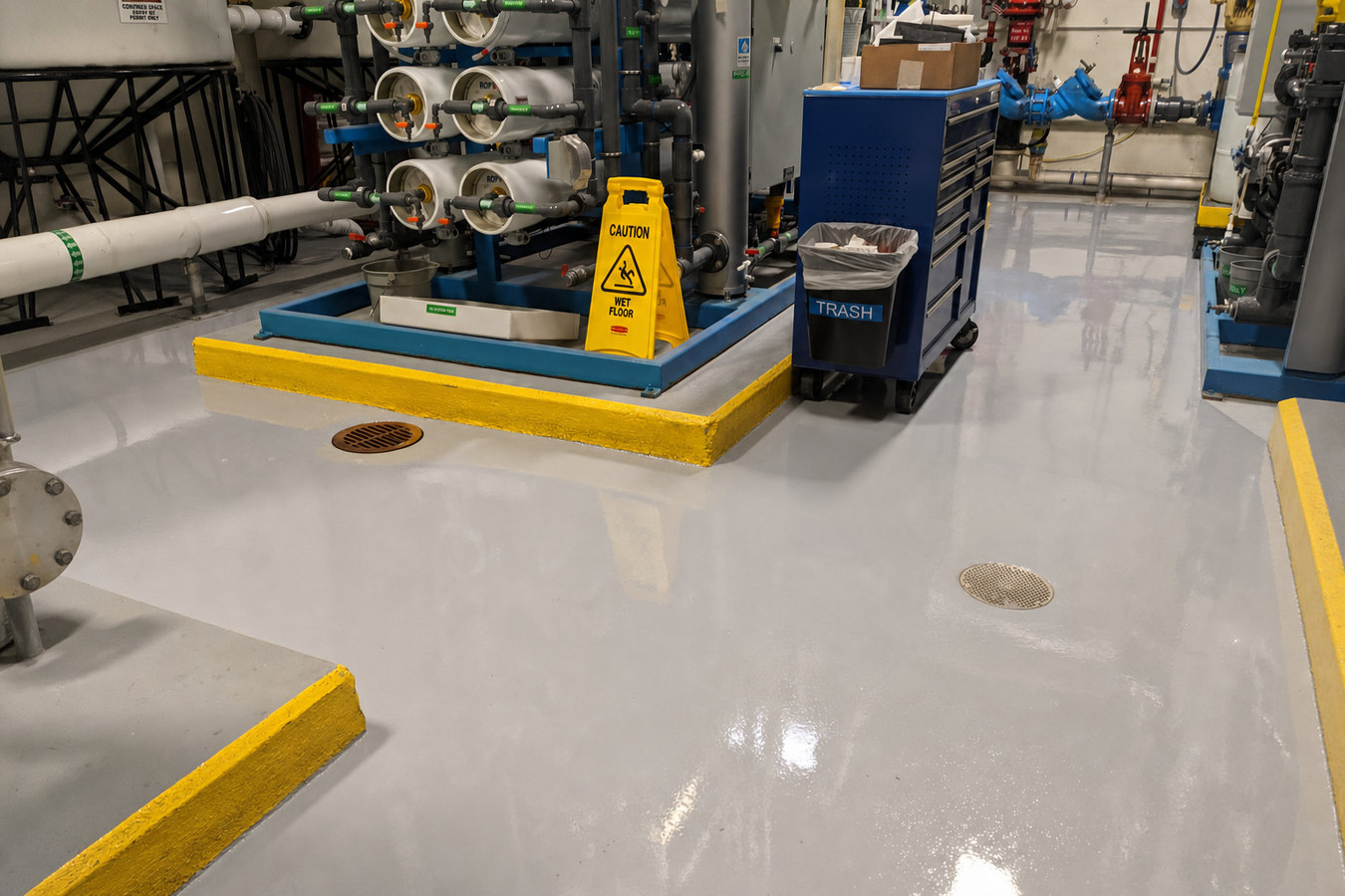 Commercial & Industrial Epoxy Floor Coatings