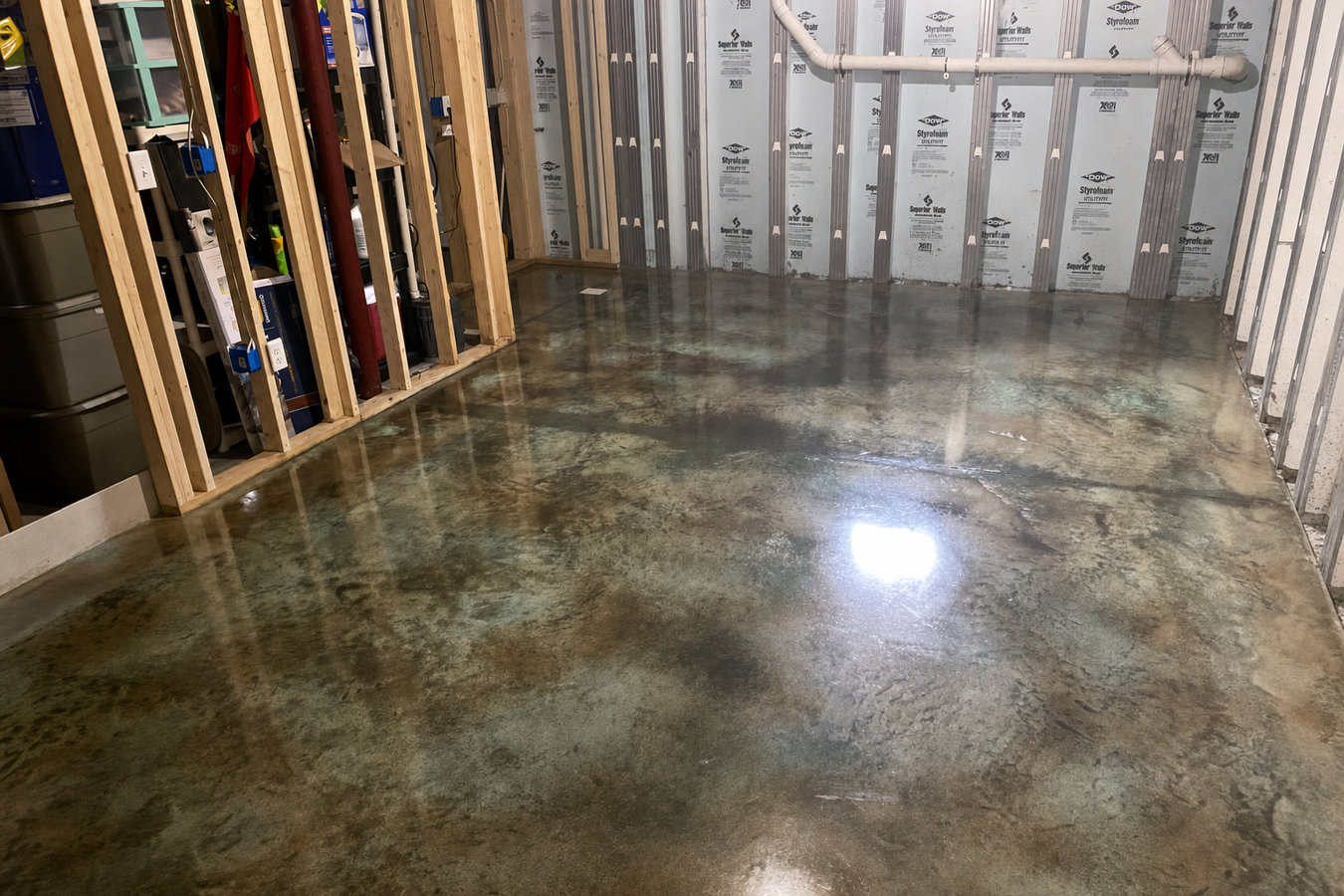 Stained Concrete Flooring